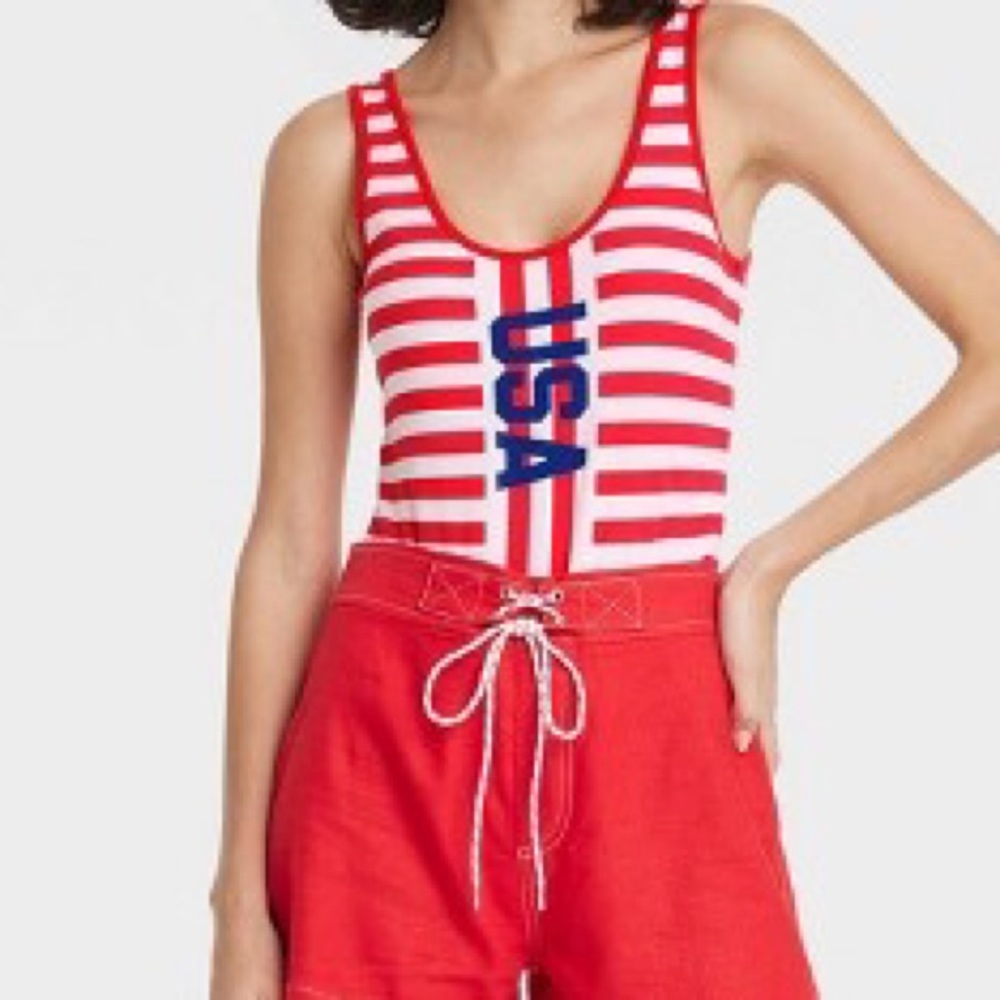 NEW USA Bodysuit - Picture 1 of 2